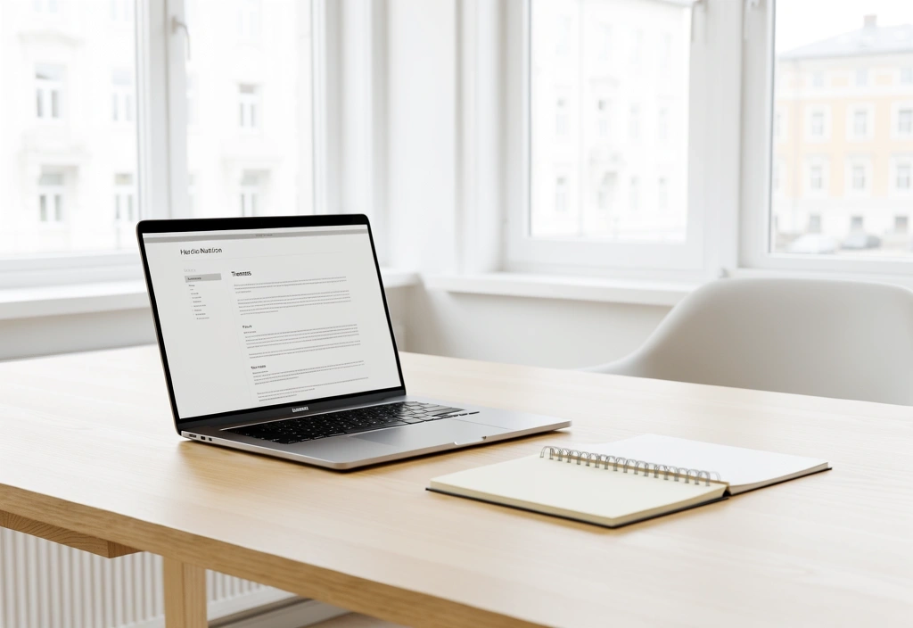 Moderni toimistotila ja työympäristö